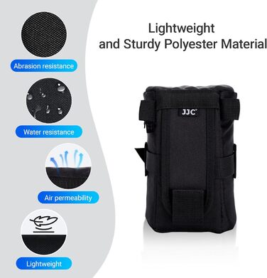 Сумка для об'єктиву JJC: захисний чохол для Canon, Nikon, Sony (XL)