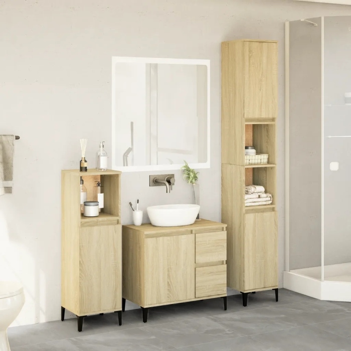 Комплект меблів для ванної кімнати OakSonoma, 3 предмети