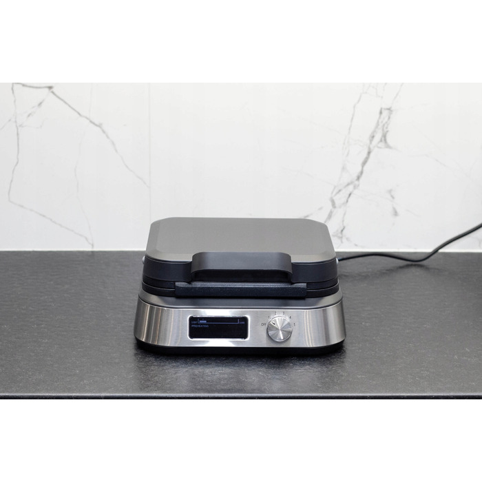 Вафельниця Berlinger Gourmet MAX-2350-W, 2350 Вт, чорна