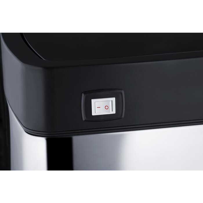 Сміттєвий кошик Lamart Sensor 45 л, сірий