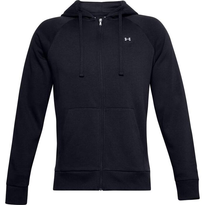 Чоловіча спортивна куртка Under Armour Sportstyle Elite Utility на блискавці, чорна