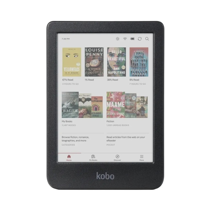 Електронна книга Kobo Clara Colour, чорна (N367KUBKKCK)