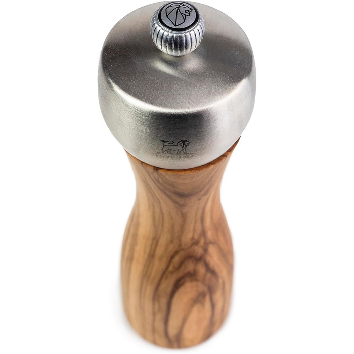 Соломолка Peugeot Fidji 15 см Graphite – ручна, з регулюванням помелу, PEFC-сертифікована деревина