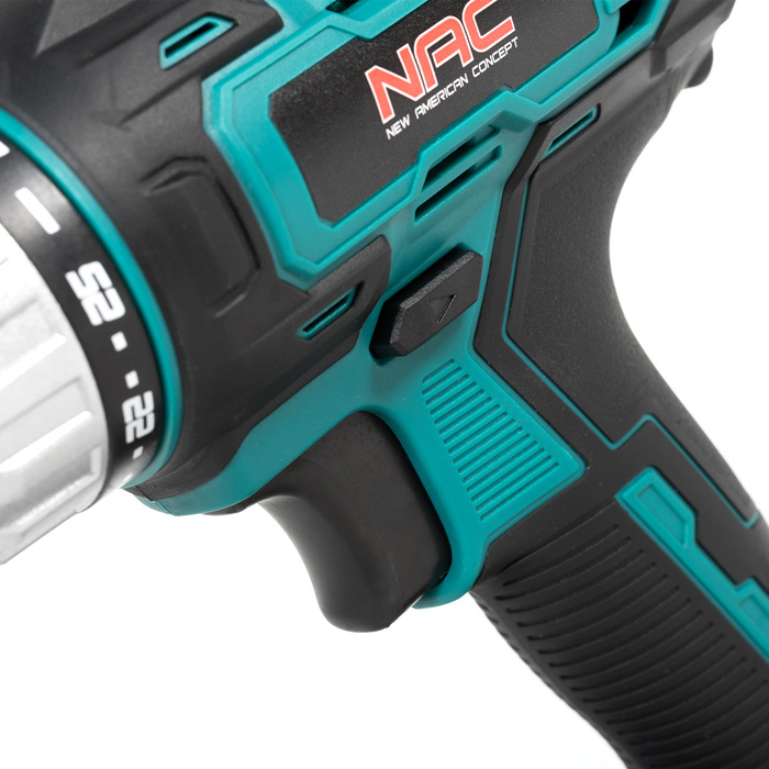 Акумуляторний шуруповерт NAC 20 В CDB2-40-S-LI-20V + набір аксесуарів