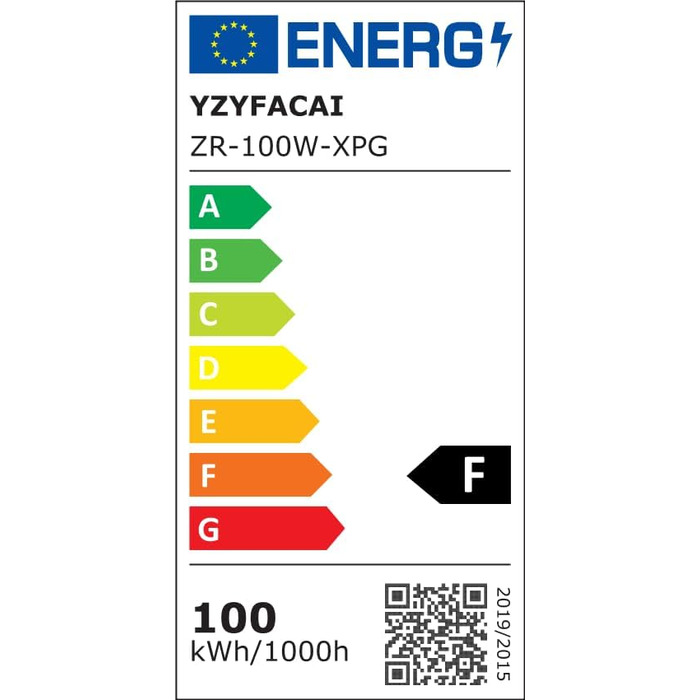 Світлодіодний прожектор YZYFACAI 300W, 30000 Лм, холодне біле світло 7000K, IP67, для вулиці, двору, гаража, саду