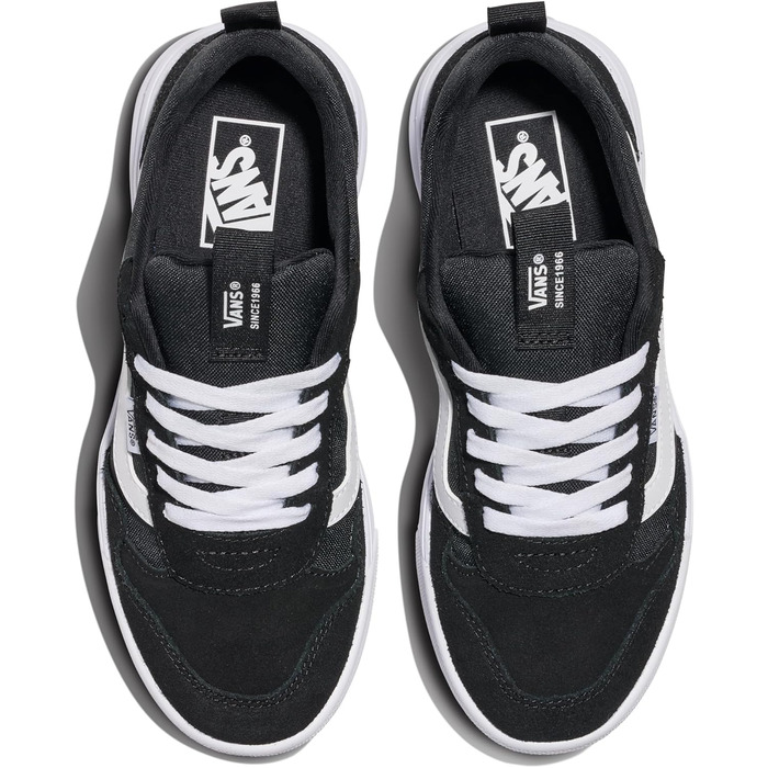 Кросівки Vans Range Exp для жінок, 39 розмір EU, замша та канвас, чорно-білі