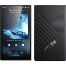 FiiO JM21 - портативний цифровий музичний плеєр, аудіоплеєр, чорний
