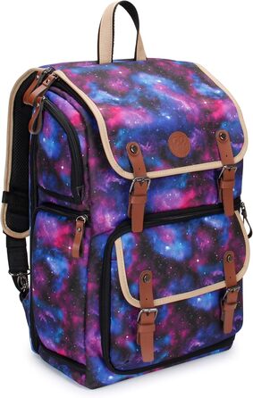 Рюкзак для камери GoProve: DSLR рюкзак для подорожей, з місцем для камери, аксесуарів, ноутбука та штатива, вологостійкий, (Galaxis)