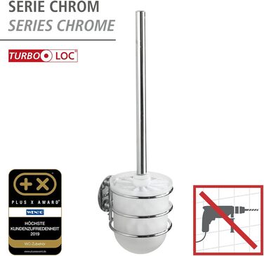 Набір для туалету WENKO Turbo-Loc® (37.5 x 11.5 x 10 см)