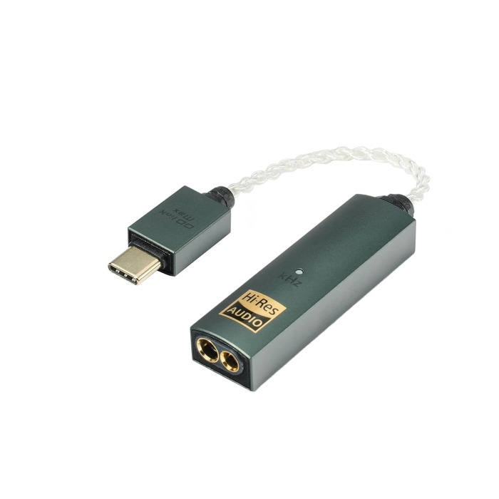iFi Go Link Max - Портативний підсилювач навушників/ЦАП-донгл USB-C на 3,5/4,4 мм - Plug-and-Play Hi-Res аудіо з покращенням динамічного діапазону - PCM 384kHz/DSD256