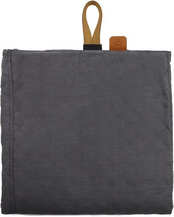 Килимок для собак Paws&Co: портативний, складний, 75x50 см (Сірий)