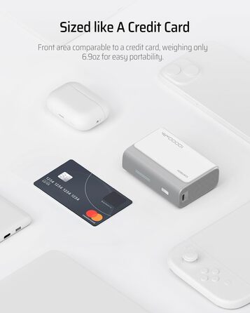 Powerbank CUKTECH 10000mAh 30W з USB-C, 2 порти, для iPhone, Samsung, iPad, Xiaomi, MacBook та інших