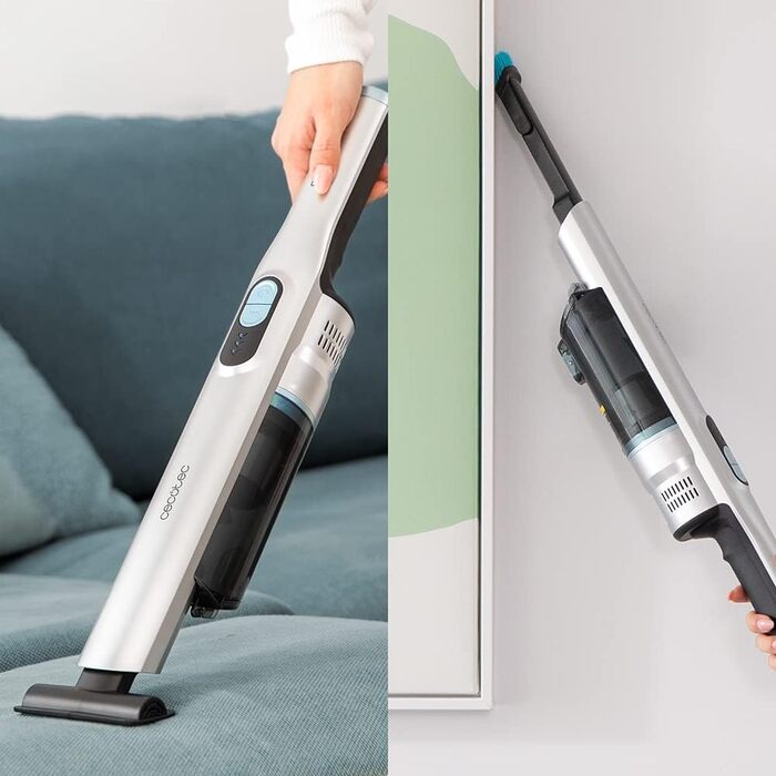 Вертикальний бездротовий пилосос Cecotec Scoba 2100 Jalisco: 210 Вт, 20 кПа, 45 хв роботи, моторне насадка Jalisco