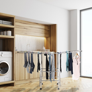 Relaxdays Clothes Drying Rack XXL