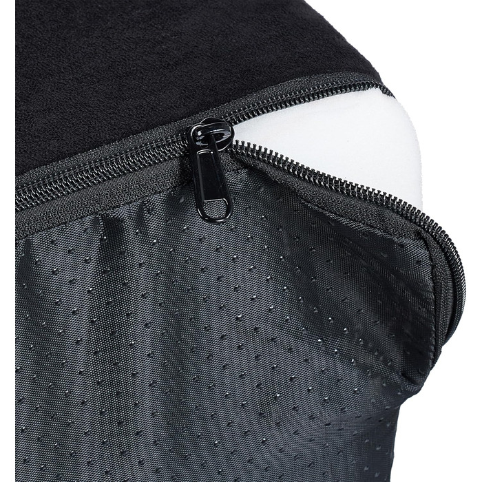 Сходинки для тварин Relaxdays 3 сходинки, для собак та котів, 33 x 36,5 x 52 см, м'які, для ліжка, дивану (Чорний)