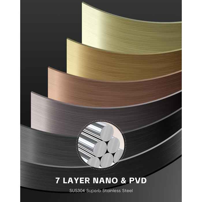 Чорний кухонний змішувач Appaso з висувною лійкою, 360° обертання, 2 режими струменя, для кухні | Нержавіюча сталь