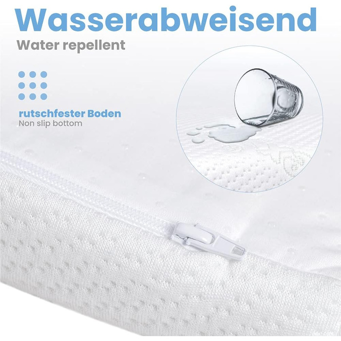 Dailydream viscoelastic mattress topper “Model Kids M” with memory foam effect, 140x70x5cm, “Standard” edition