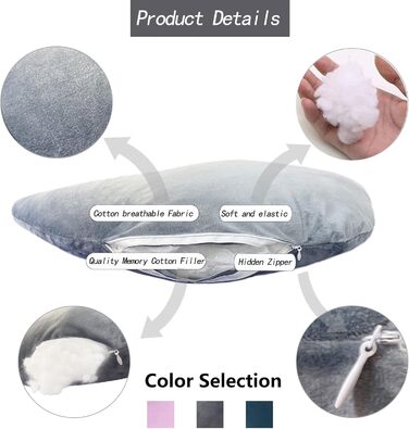 Y-Shaped Pillow for Shoulder Surgery Recovery: Rotator Cuff Support, Postoperative Sleep and Sitting Aid, Dark Gray
