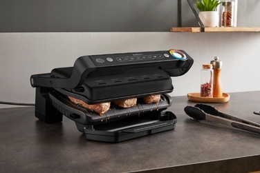 Електричний гриль-опикач Optigrill+ GC717810, 2000 Вт, розкладний, чорний