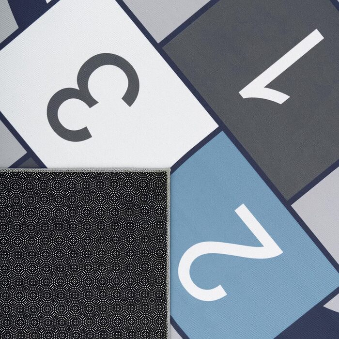 Дитячий килим Paco Home для хлопчиків та дівчаток, 140x200 см, сірий, антиковзкий, сучасний килим в дитячу кімнату