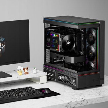 Повітряний кулер для процесора Thermalright, чорний, 120/140 мм