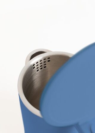 Електричний чайник CREATE STUDIO PRO 1 л з регулюванням температури, підігрівом, кабелем та автовимкненням (Кобальтовий)