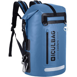 Рюкзак-холодильник Iculbag 35L для дорослих, 48 літрів, армійсько-зелений (блакитний)