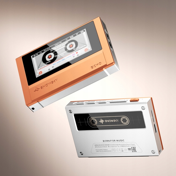 MP3-плеєр FiiO ECHO, помаранчевий, 8 ГБ