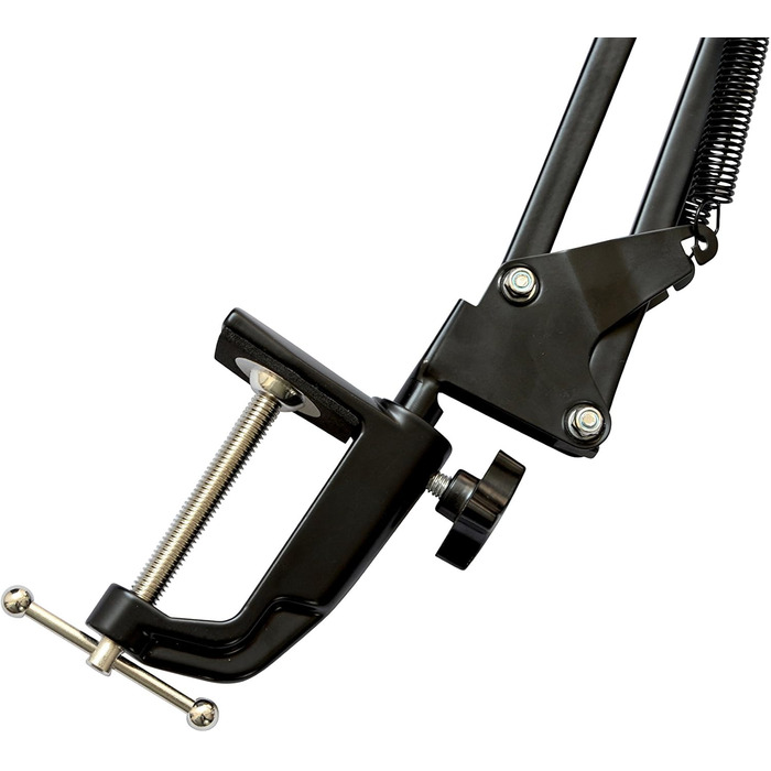 Підставка для мікрофона TIE Studio з кріпленням на стіл - чорна (19-90007)