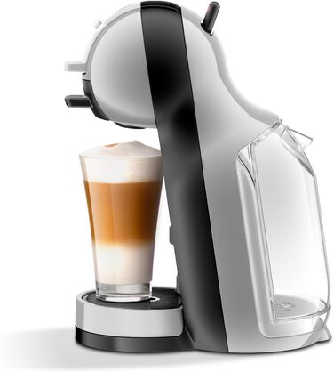 Кавомашина NESCAFÉ Dolce Gusto Mini Me від Krups, сірий колір Artic Grey, 15 Bar, 0,8 л резервуар, Eco-Mode