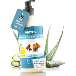 Підвищена годівниця для собак PetTec® великих порід [2 x 2,5 л, чорний] - годівниця для собак, регульована за висотою, миска для собак, годівничий бар, миски для собак (Алое Вера)