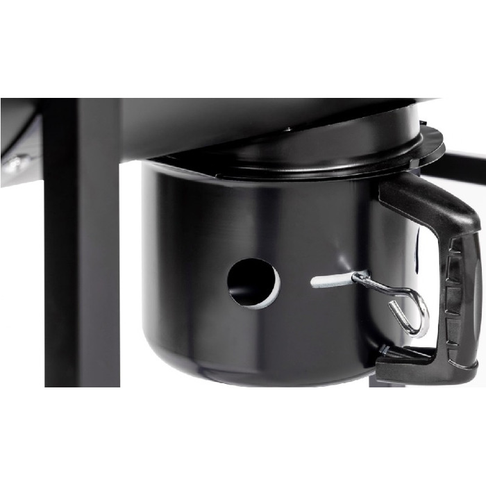 Вугільний гриль-бочка Activa Mastercook із чавунною решіткою, 71 x 35 см - 11260
