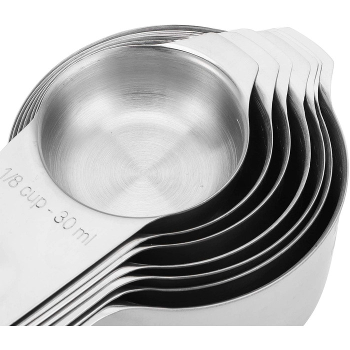 Stainless Steel Measuring Spoons, Kitchen Utensil Measuring Spoons Measuring Cup Cuillere Doseuse Grams for Home