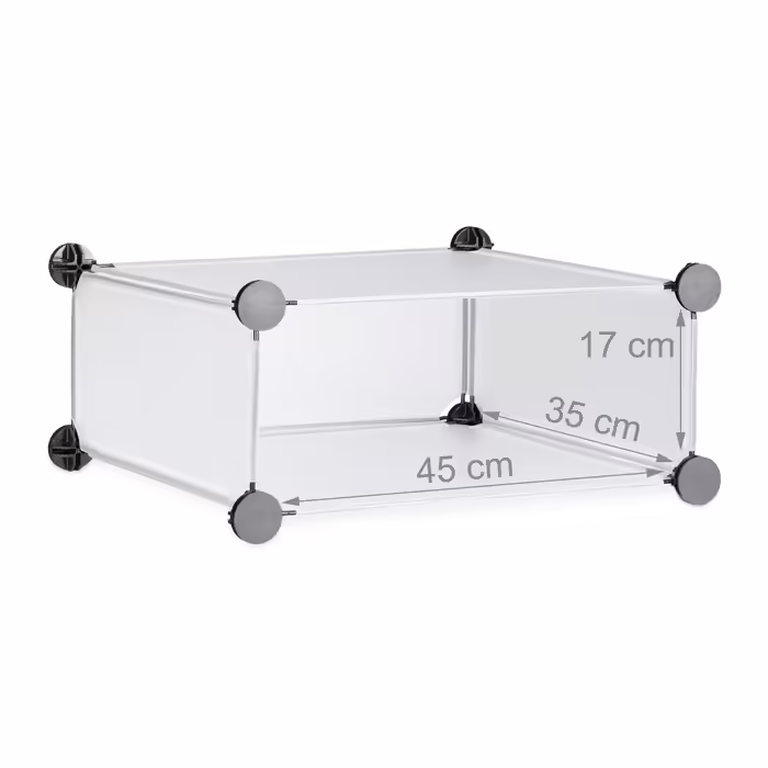 Relaxdays Shoe Cabinet with 12 Compartments