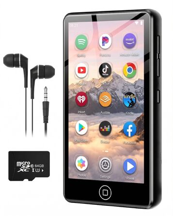 MP3 плеєр AGXOV з Bluetooth та WiFi, Android 4.02