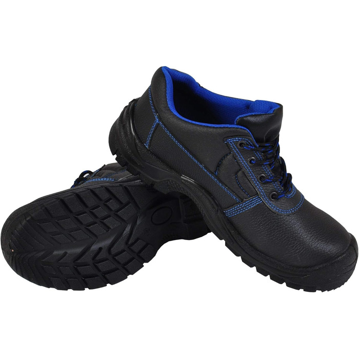 Чоловічі та жіночі робочі черевики LeonArbeitsschuhe, 48 EU, чорні