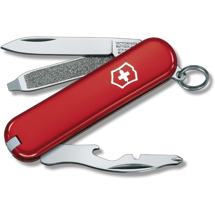 Швейцарський ніж Victorinox Rally Mini - мультитул з 9 функцій, для ключів, Swiss Army Knife