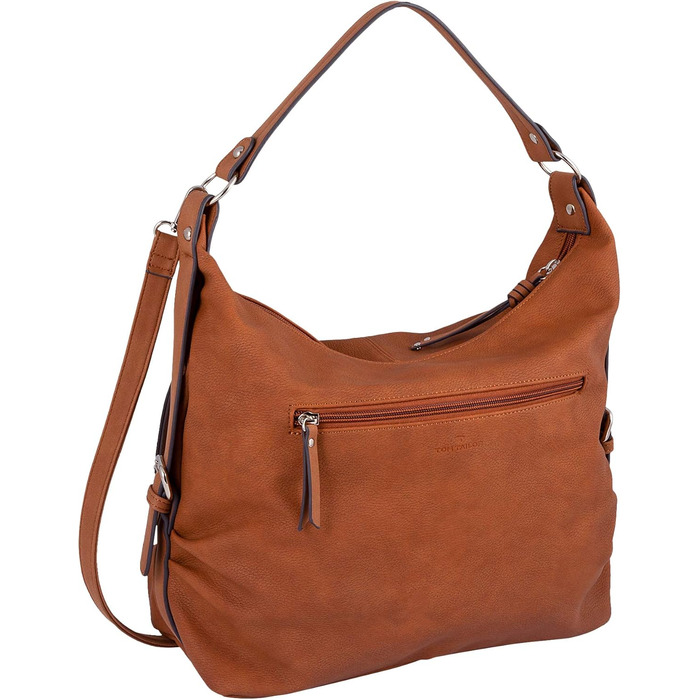 Сумка жіноча TOM TAILOR Caia 002595 на плече, коричнева (Cognac Braun), 1 шт.
