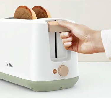 Тостер Tefal TT165010, білий, 720 Вт