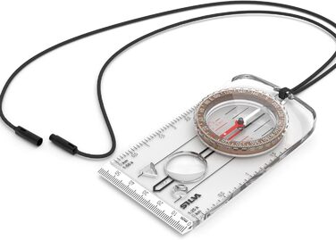 Silva Kompass Outdoor - 3NL Hiking Compass - Map Scales 1:25k & 1:50k - Marching Compass for Basic Outdoor Activities - Rotating Compass Housing - Military Compass - Hiking Compass