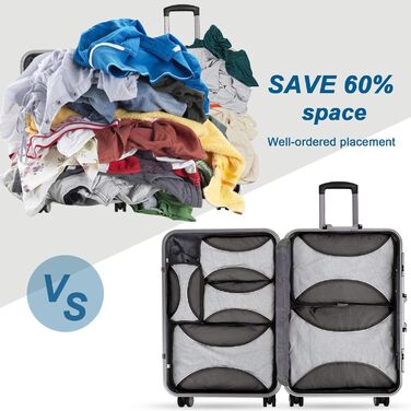 Органайзери для валізи G4Free: набір кубів для пакування (3/6/7 шт.)