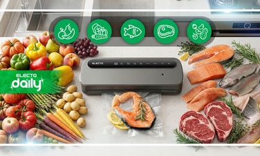 Вакууматор для продуктів Electo Daily, чорний