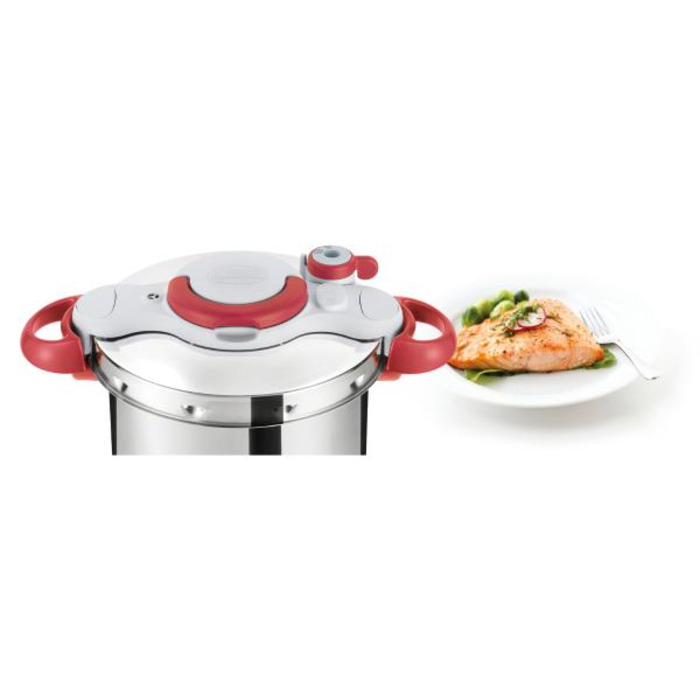 Скороварка Tefal 6 л, червона