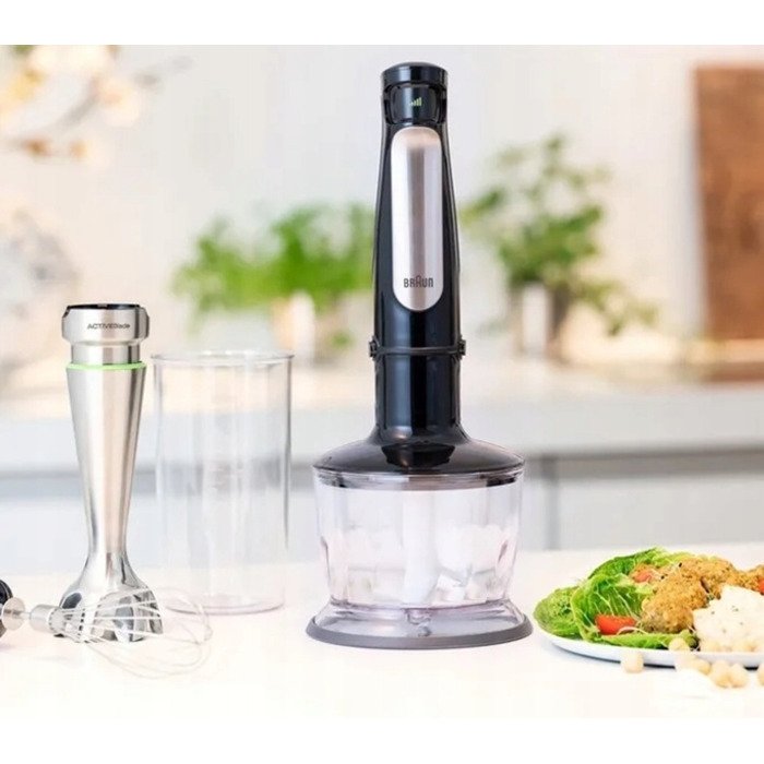 Погружний блендер Braun MultiQuick 7 MQ7085X (NK), 1000 Вт