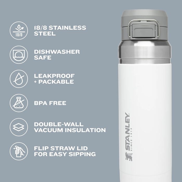 STANLEY The Quick Flip Go Bottle, 680 ml, Lavender
