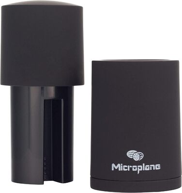 Мельниця для спецій Microplane Schwarz - для мускатного горіха, кориці, тонкої бобів, довгої перцю та інших сухих спецій