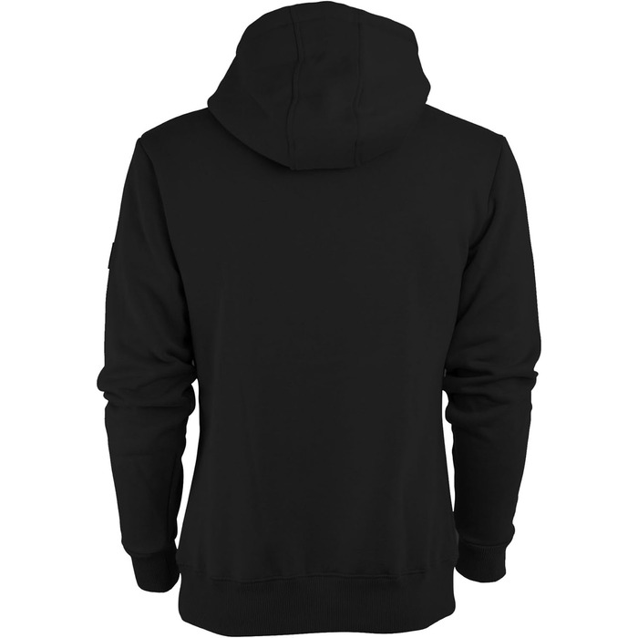 Чоловіча толстовка FORSBERG Pettarson з ведмежим логотипом | Скандинавський стиль, повсякденне носіння, рукоділля, відпочинок на природі (XXL, чорний/сірий)