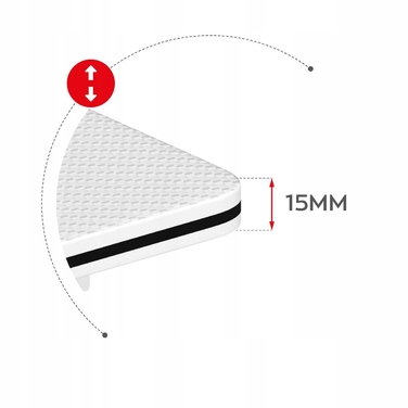 Ігровий стіл Huzaro Hero 1.4 White, 100 см