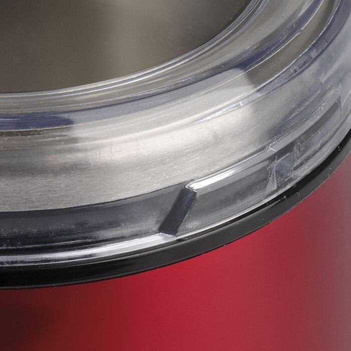 Кавомолка Ferrari G20076 CafExpress: потужність 150 Вт, подрібнювач спецій та кави, функція Pulse, нержавіюча сталь, червона