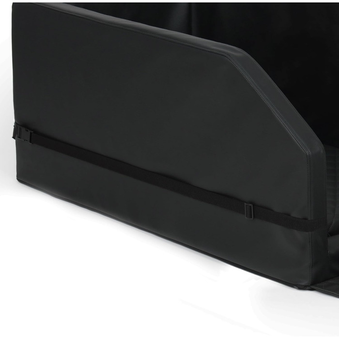 Автоматичне ліжко для собак у машину Velinda, 55x100 см, чорний колір